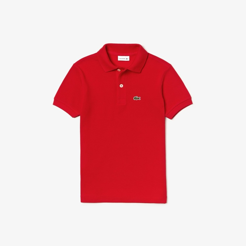 Lacoste Kid’s Regular Fit Petite Pique Polo 12 Years Old